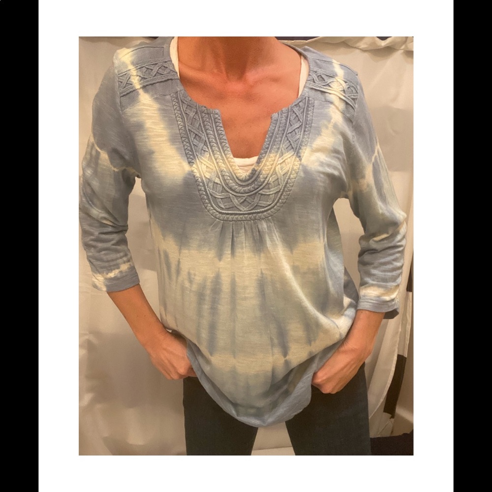 Vintage America blue tie dye shirt